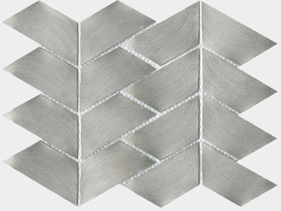 Gravity Aluminium Trace Metal 22.1X28.1 - Porcelanosa wall tile