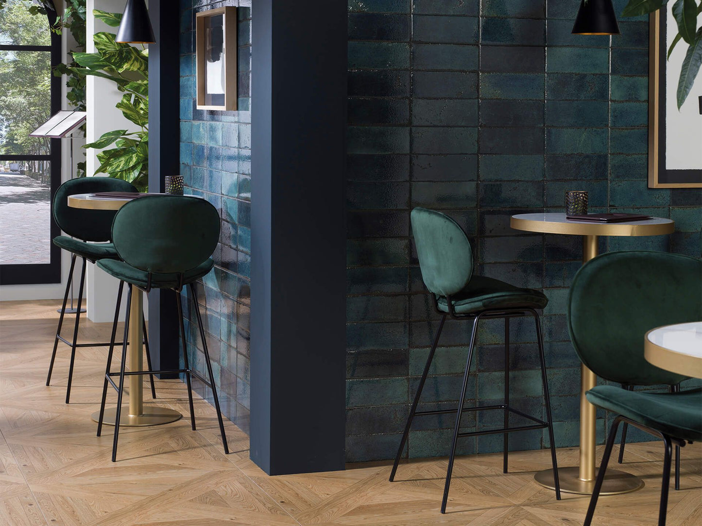 Brick Vetri Blu 33.3X59.2