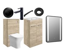 Principle Suite - Principle 510mm F/S Furniture Pack with Black Finishes