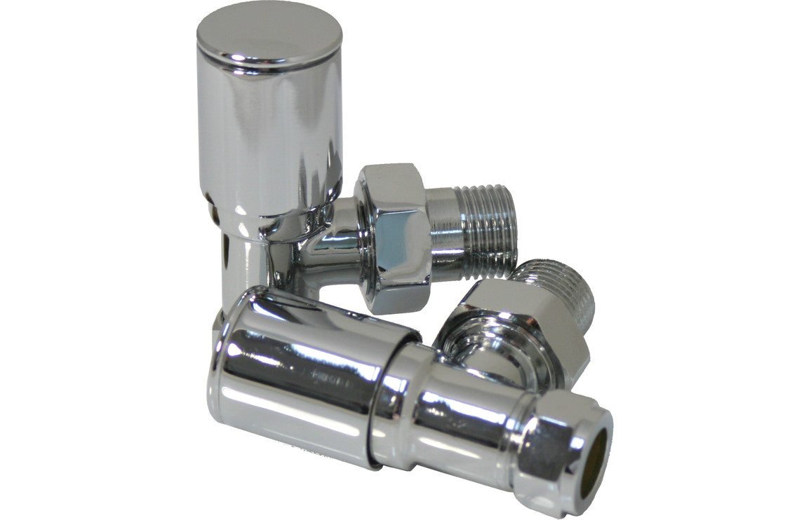Patterned Radiator Valves - Angled