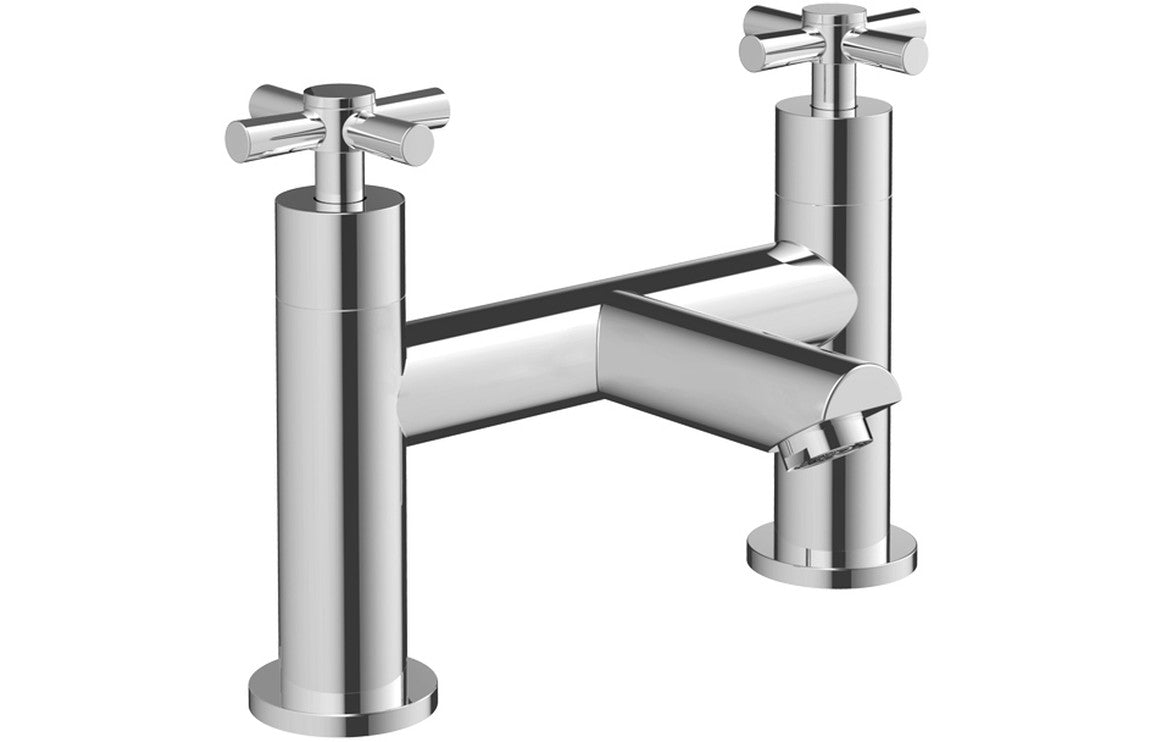 Oxon Bath Filler - Chrome