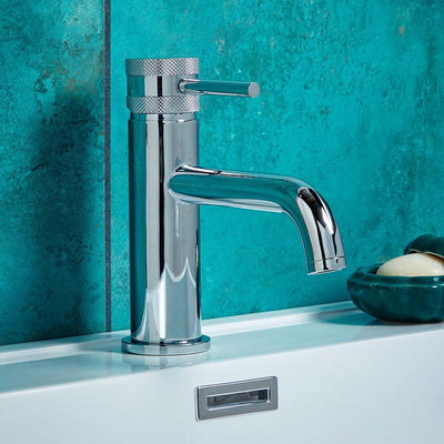 Scudo Core Mono Basin Mixer - Chrome