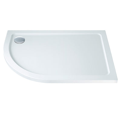 Scudo - Shires Offset Quad Shower Tray LH & Fast Flow Waste