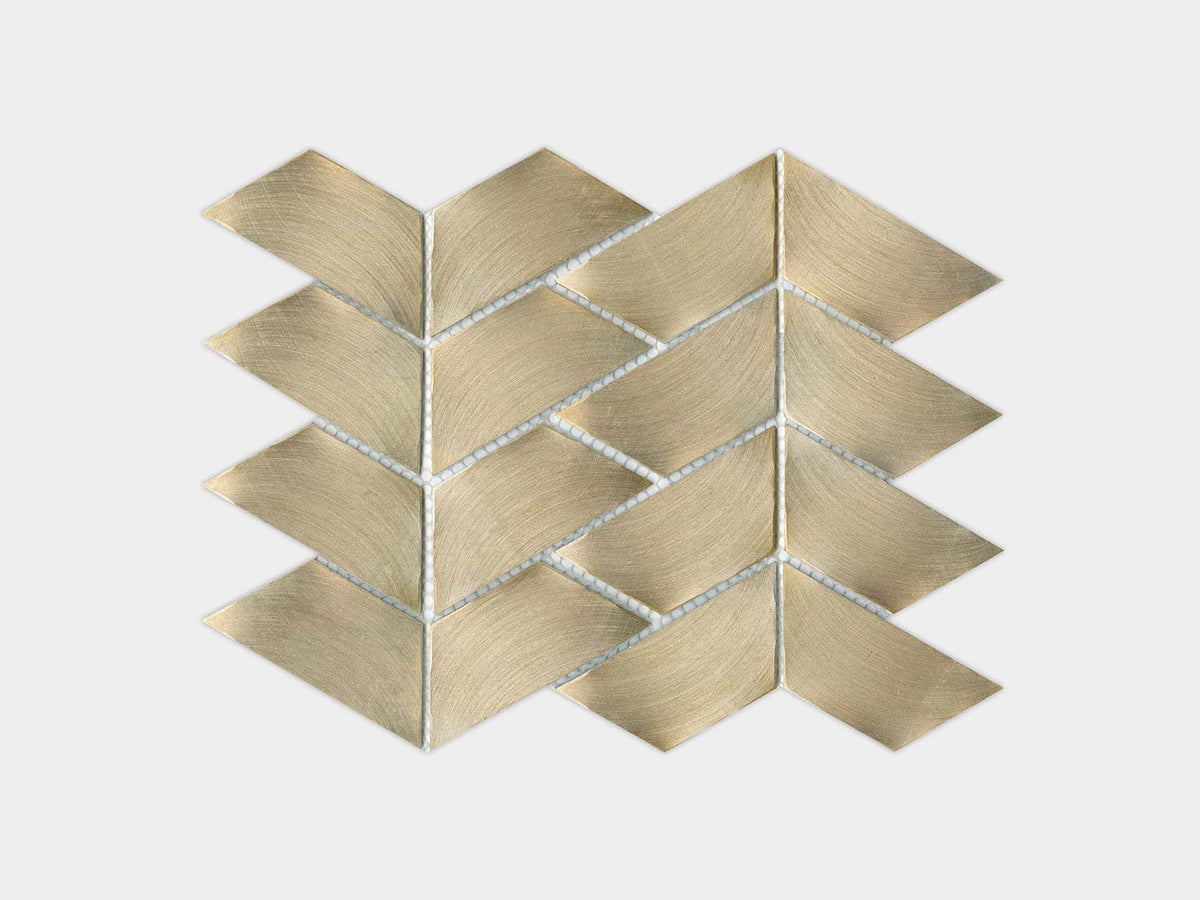 Gravity Aluminium Trace Gold 22.1X28.1 - Porcelanosa