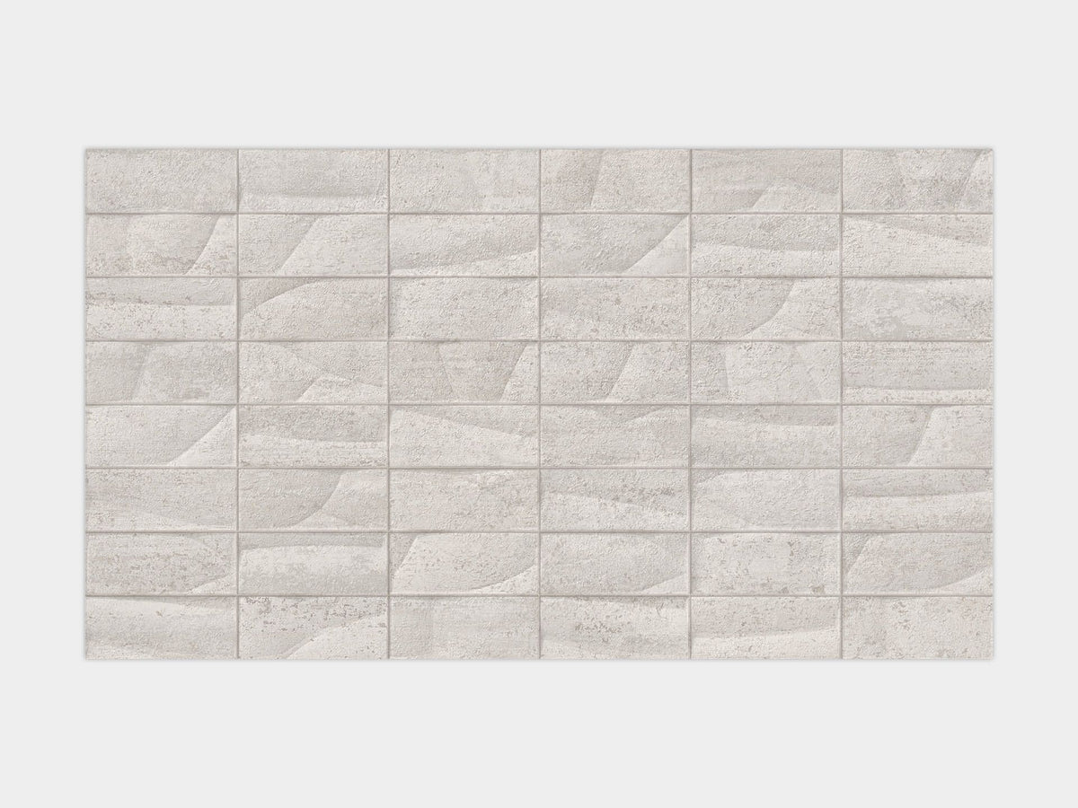 Mosaico Nantes Acero 33.3X59.2 - Porcelanosa