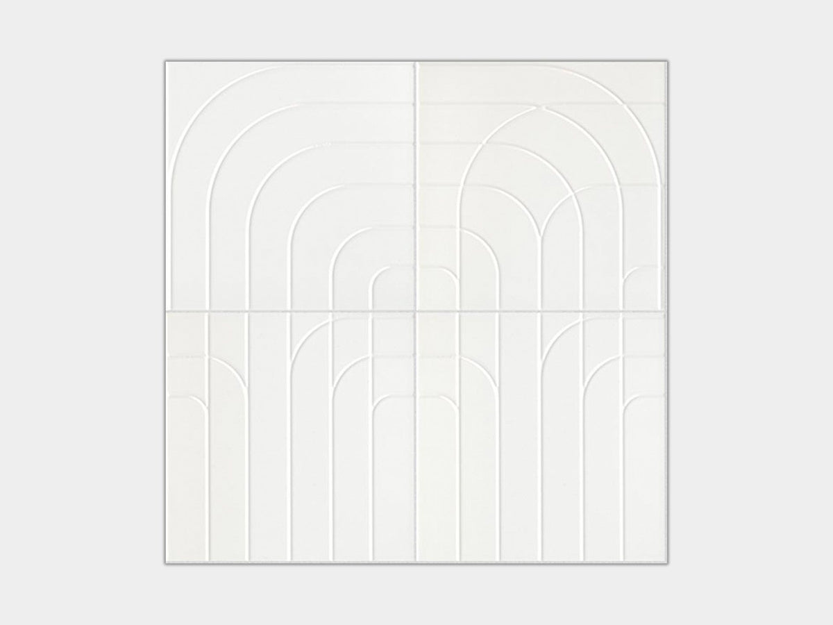 Metropolitan Deco Snow(60C/P) 20X20 - Porcelanosa