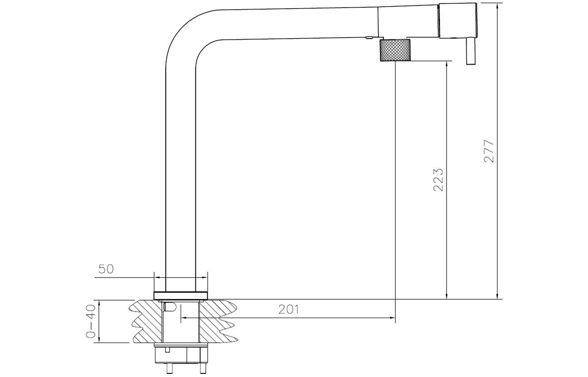 Abode Agilis Single Lever Mixer Tap