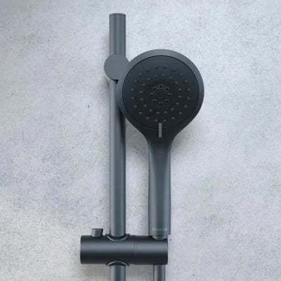 Aqualisa AQ75 Cool Touch Round Bar Valve (inc Fixing Kit) LP/HP - Matt Black