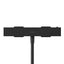 Aqualisa AQ Cool Touch Square Shower Column (inc Fixing Kit) HP - Matt Black