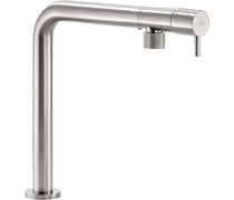 Abode Agilis Single Lever Mixer Tap - Brushed Nickel