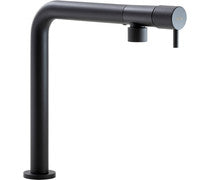 Abode Agilis Single Lever Mixer Tap - Matt Black