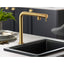 Abode Agilis Single Lever Mixer Tap - Brushed Brass