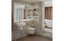 Chestnut Rimless Wall Hung WC & Soft Close Seat