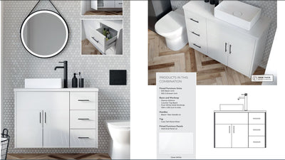 Scudo Modern Fitted Furniture - White Gloss