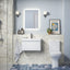 Crystal 605mm Wall Hung 1 Drawer Basin Unit & Basin - Matt White