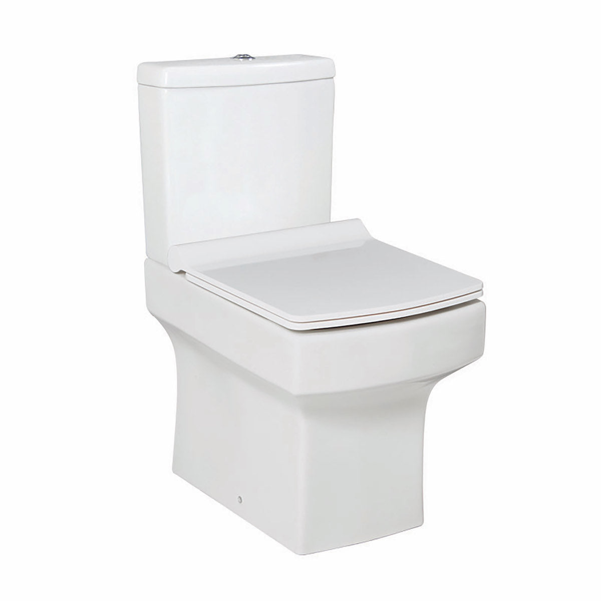 Denza Open Back Pan Including Cistern ~& Soft Close Slimline Seat