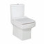 Denza Open Back Pan Including Cistern ~& Soft Close Slimline Seat