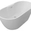 Harley Freestanding 1655x745x580mm 0TH Bath - White