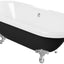 Barnum Freestanding 1690x740x620mm 2TH Bath w/Feet