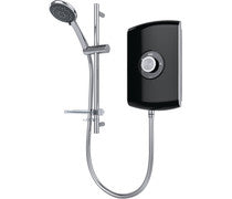 Triton Amore 9.5 kw Electric Shower - Brushed Steel