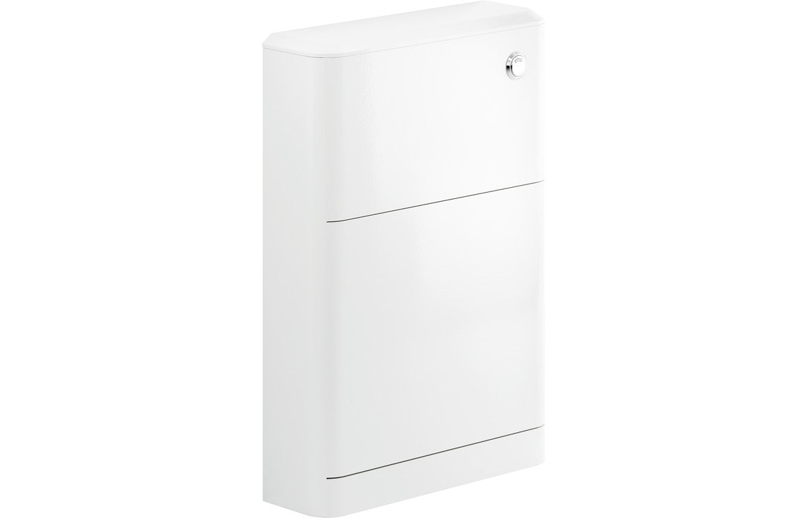 Stamford 550mm Floor Standing WC Unit - White Gloss