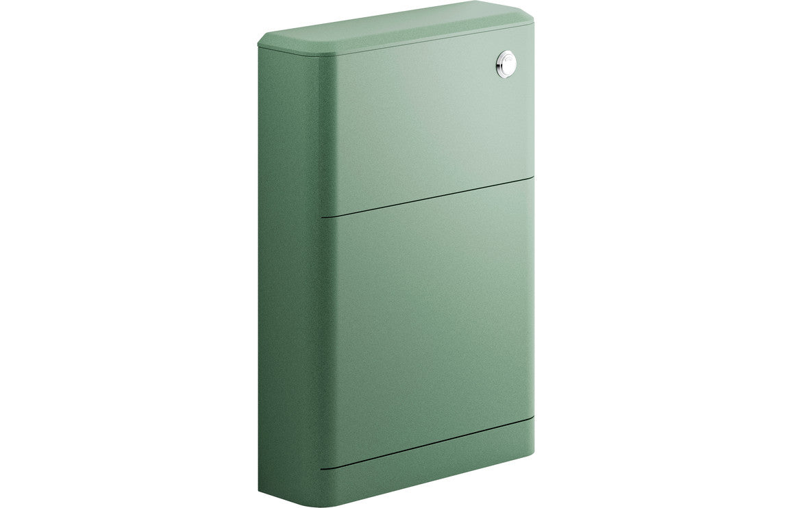 Stamford 550mm Floor Standing WC Unit - Matt Sage Green