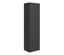 Crystal 350mm Wall Hung 1 Door Tall Unit - Matt Black