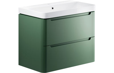 Stamfords 800mm 2 Drawer Wall Hung Basin Unit