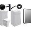 Principle Suite  - Principle 510mm F/S Furniture Pack with Black Finishes