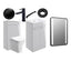 Principle Suite  - Principle 510mm F/S Furniture Pack with Black Finishes