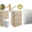 Principle Suite - Principle 510mm F/S Furniture Pack, with Brushed Brass Finishes