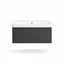 Crystal 805mm Wall Hung 1 Drawer Basin Unit & Basin - Matt Black