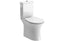 Sago Rimless Close Coupled Open Back WC & Soft Close Seat