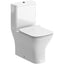 Cedars Close Coupled Fully Shrouded WC & Slim Soft Close Seat