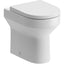 Lorrel Back To Wall Comfort Height WC & Soft Close Seat