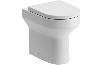 Lorrel Back To Wall Comfort Height WC & Soft Close Seat