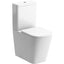 Tamarind Rimless Close Coupled Fully Shrouded Short Projection WC & Soft Close Seat