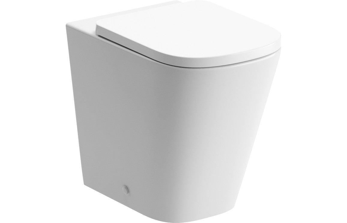 Tamarind Rimless Back To Wall Short Projection WC & Soft Close Seat