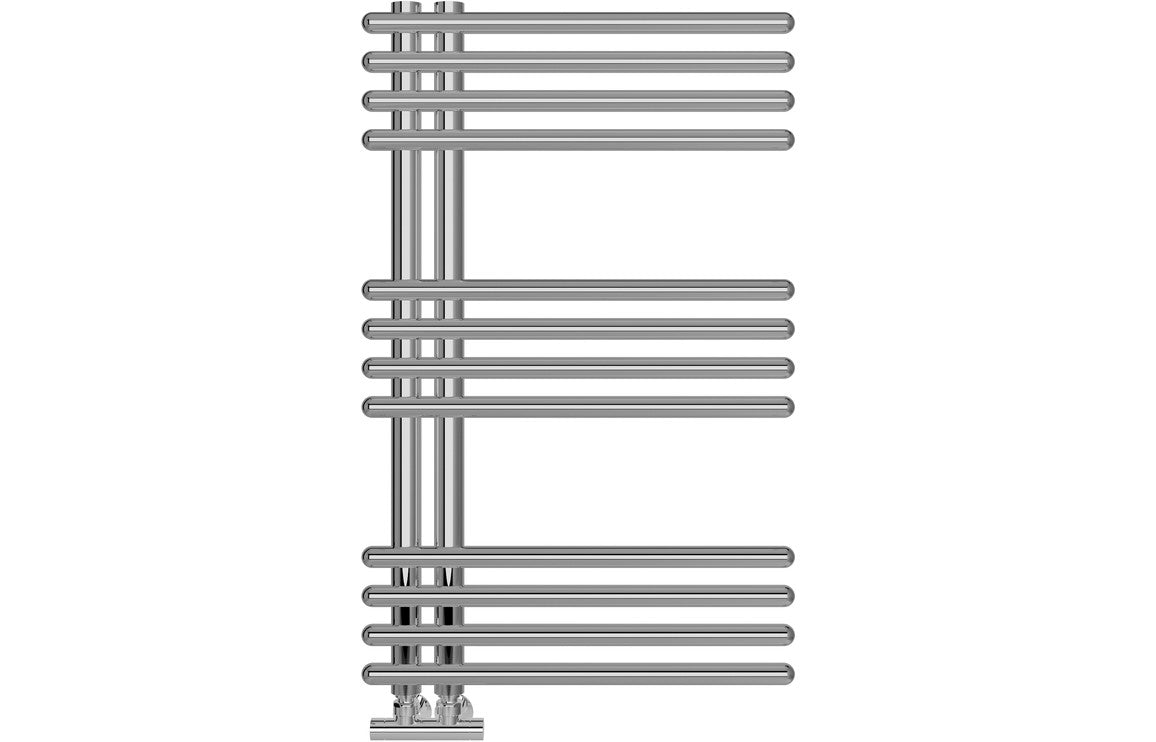 Rhona Round Ladder Radiator (500x800x50mm) - Chrome