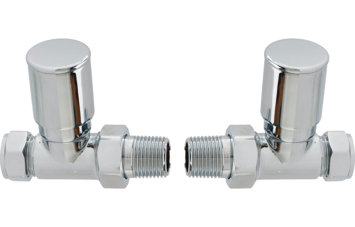 Patterned Radiator Valves - Straight