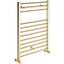 Grana Straight 30mm Ladder Radiator (500x800x30mm) - Brushed Brass