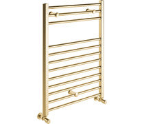 Grana Straight 30mm Ladder Radiator (500x800x30mm) - Brushed Brass