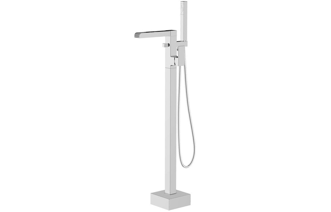 Millington Floor Standing Bath/Shower Mixer - Chrome