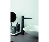 Vema Timea Wall Mounted Bath/Shower Mixer - Matt Black