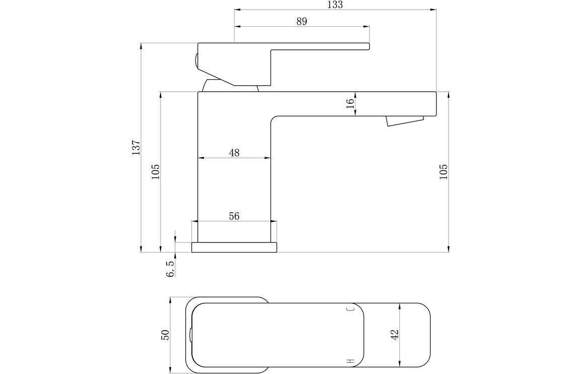 Sand Hutton Basin Mixer & Waste