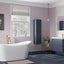 Stamford 350mm 2 Door Wall Hung Tall Unit - Matt Indigo