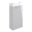 Principle 410mm Floor Standing Basin Unit & Close Coupled Toilet Pack