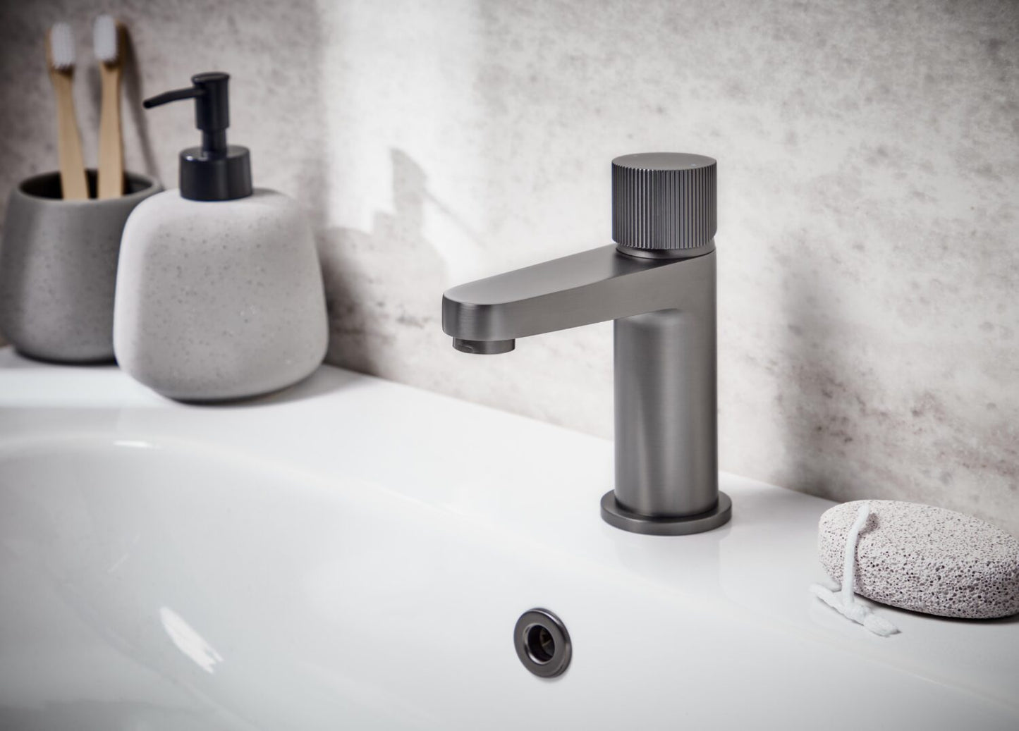 Koko Mini Mono Basin Mixer Brassware Tap Collection - Scudo