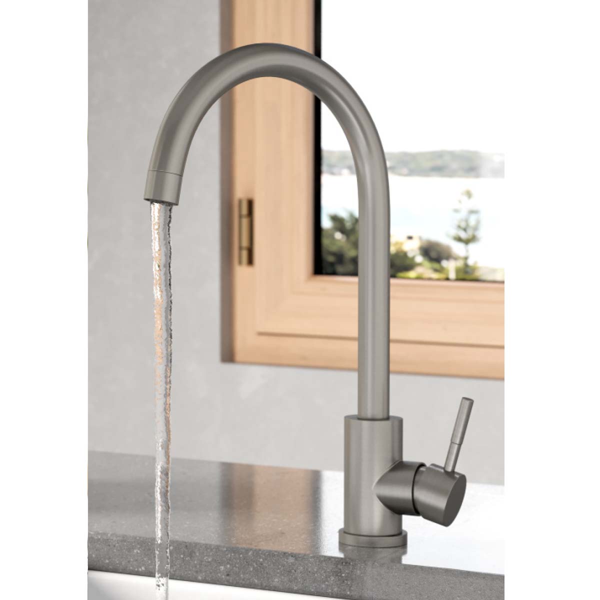 Scudo - Manhattan Kitchen Mixer Tap