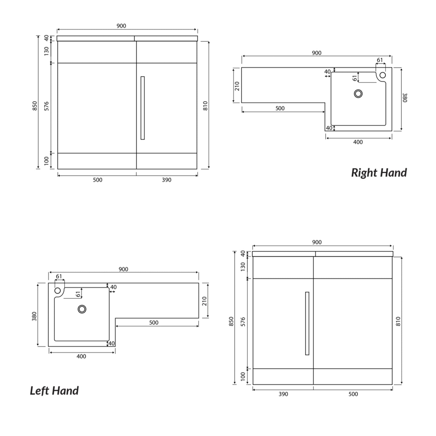 Lili 900 Furniture Pack